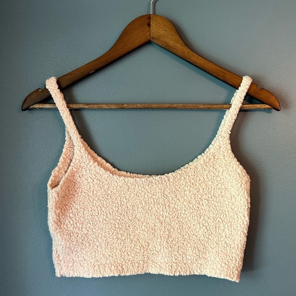 Skims cozy knit bralette crop‎ tank